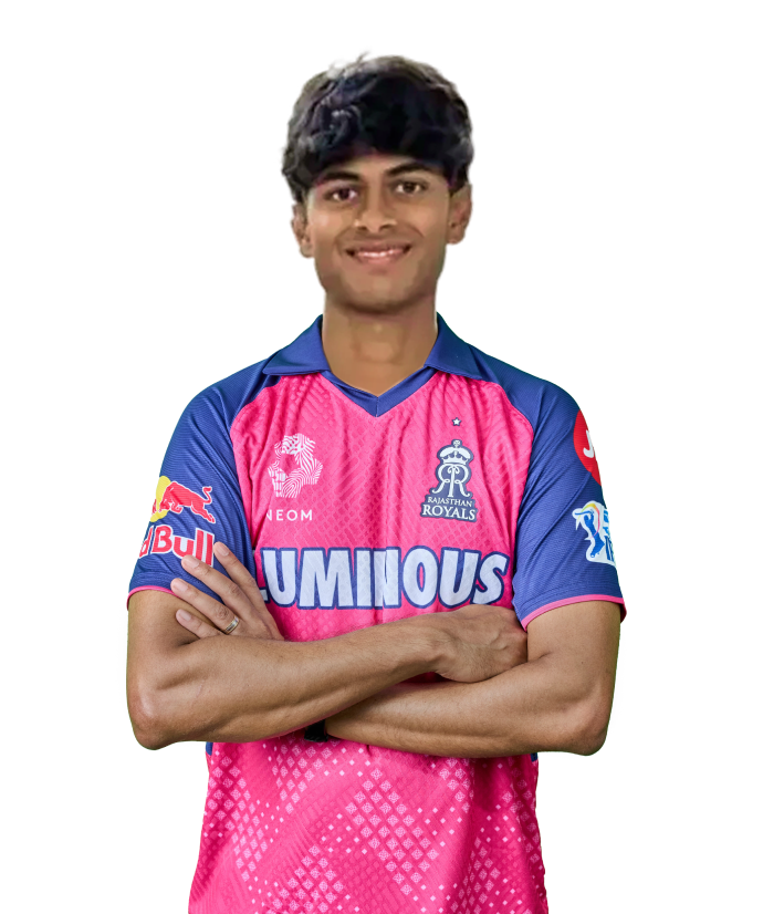Yash Punja IPL Career Profile & Stats - Rajasthan Royals (RR)