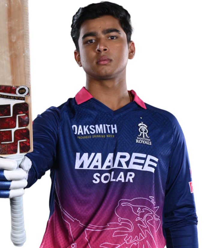 Vaibhav Sooryavanshi IPL Career Profile & Stats - Rajasthan Royals (RR)