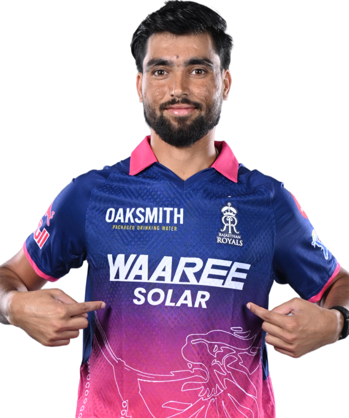 Brijesh Sharma IPL Career Profile & Stats - Rajasthan Royals (RR)