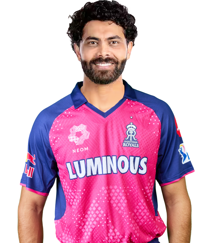 Ravindra Jadeja IPL Career Profile & Stats - Rajasthan Royals (RR)