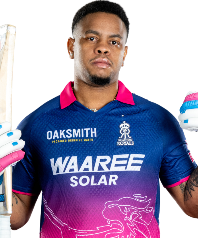 शिमरन हेटमायर IPL Career Profile & Stats - Rajasthan Royals (RR)