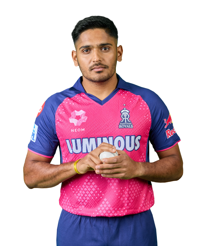 Tushar Deshpande IPL Career Profile & Stats - Rajasthan Royals (RR)