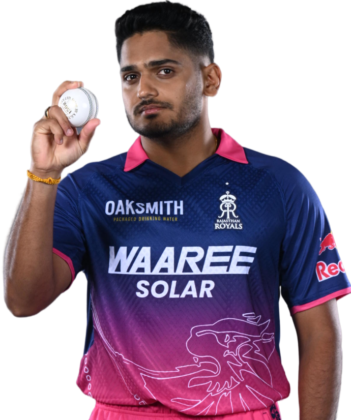 Tushar Deshpande IPL Career Profile & Stats - Rajasthan Royals (RR)