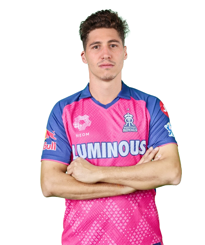 Nandre Burger IPL Career Profile & Stats - Rajasthan Royals (RR)