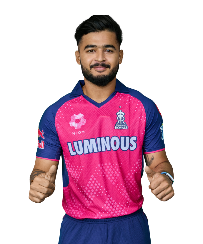 Riyan Parag IPL Career Profile & Stats - Rajasthan Royals (RR)
