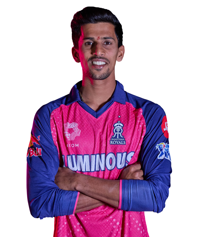 Tanush Kotian IPL Career Profile & Stats - Rajasthan Royals (RR)