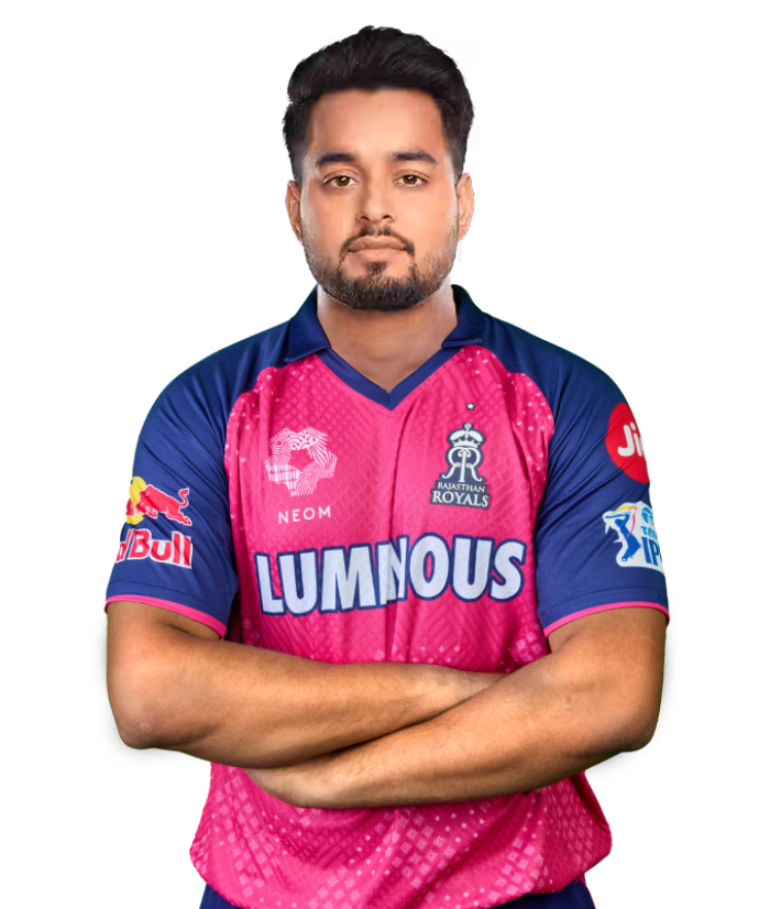 Sushant Mishra IPL Career Profile & Stats - Rajasthan Royals (RR)