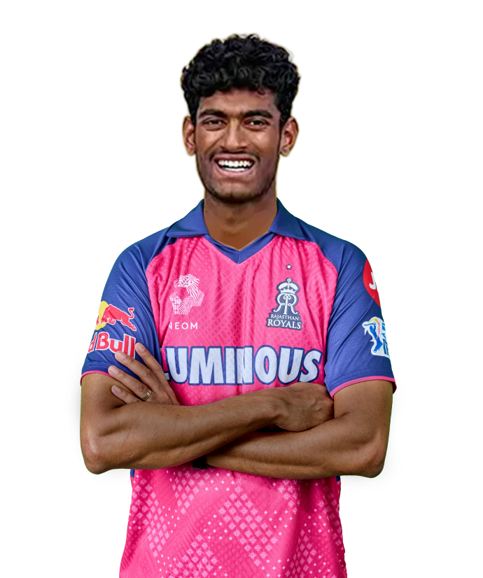Aman Perala IPL Career Profile & Stats - Rajasthan Royals (RR)