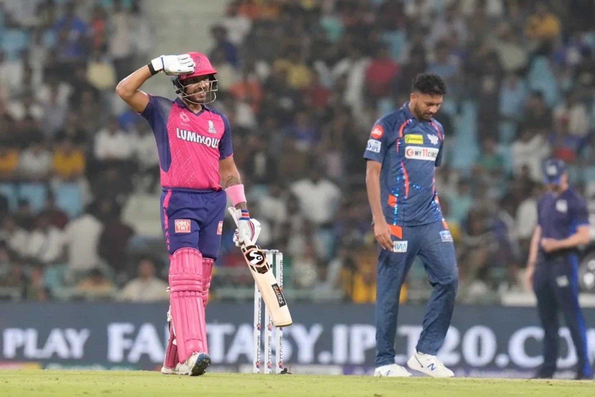 LSG vs RR, IPL 2024 : Ekana conquered