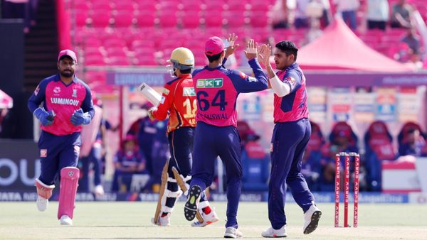 rajasthan royals vs punjab kings timeline